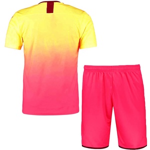 Venta al por mayor hombres personalizados niños fútbol Jersey personalizado jóvenes hombres mujeres fútbol uniforme con nombre del equipo número Logo - Product Image 2