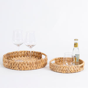 Hierbas marinas fantásticas superventas de alta calidad | Bandeja decorativa para servir jacinto de agua - Product Image 3