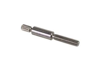 ชิ้นส่วนอะไหล่เพลาเกลียวยาวสำหรับกลึงโลหะและทองเหลือง CNC - Product Image 4