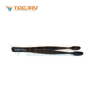 Pinzas TEEJAY de Acero Inoxidable con Recubrimiento en Polvo para Monedas y Vidrio, con Punta de PVC para Manipulación Sensible en Laboratorio y Oficina - Product Image 4