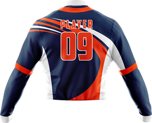Camiseta de béisbol reversible de lana personalizada y elegante para adultos, mujeres, hombres y jóvenes, con bordado, impresión y sublimación. - Product Image 1