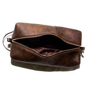 Organizer Wholesale Promotion PU Cosmetic <b>Pouch</b> Designer Leather Makeup Bag Leather Cosmetic Bag Designer Woman and Women's - Product Image 3