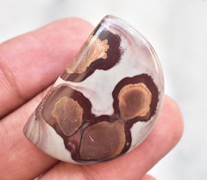 หายากมาก!!! หินแจสเปอร์เมล็ดกาแฟทำจากอัญมณี,พลอยแจสเปอร์เมล็ดกาแฟกึ่งมีค่าสำหรับใส่เครื่องประดับ - Product Image 1