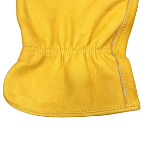 ถุงมือคนขับหนังวัวลายเนื้อวัสดุหลักนิ้วหัวแม่มือ - Product Image 5