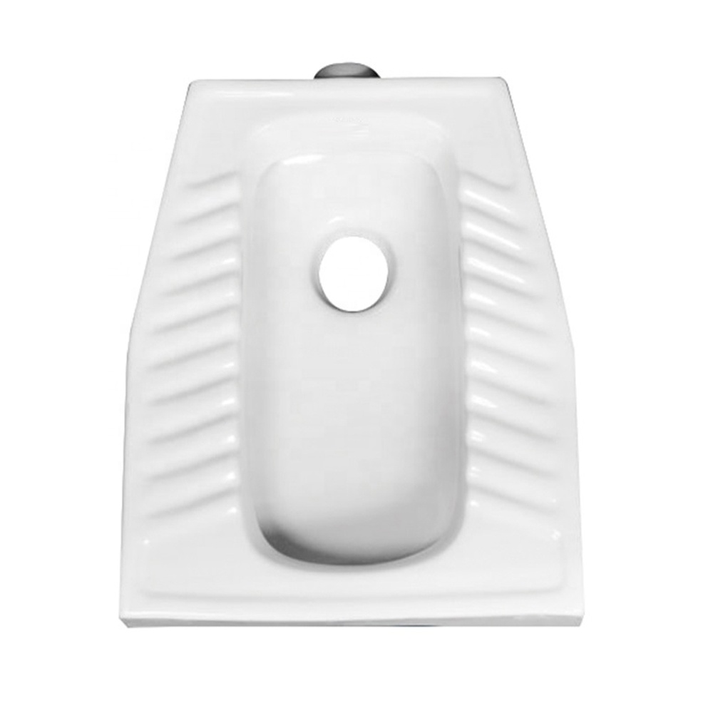 Vistaar Sanitary Ware Modern Design Easy To Clean White Bathroom water closet Eastern pan From India Best Price A Grade Quality