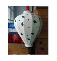 Lanterne ovale du Vietnam en bambou et soie, nouveauté, bon prix, lanterne décorative Hoi An en soie, lampe décorative faite à la main