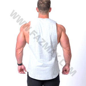 Camiseta sin mangas con logotipo bordado y cuello de botón transpirable para correr con estampado de leopardo informal para mujer de talla grande de nuevo diseño - Product Image 2