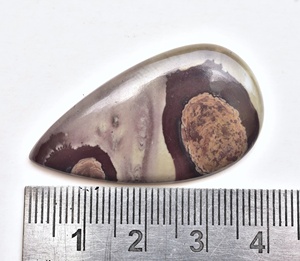 หินแจสเปอร์เมล็ดกาแฟ Cabochon,หินโมราสำหรับใส่เมล็ดกาแฟรูปทรงและขนาด - Product Image 5