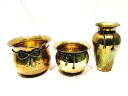 Durable Pure Brass <b>Hanging</b> <b>Basket</b> Planter Flower Vase Decorative Round <b>Garden</b> Flower Pot Used with Flower/green Plant Modern - Product Image 4