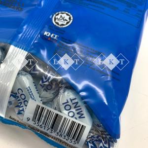 Bonbons en tablette de torrone blancs à la menthe fraîche dans un emballage en sachet - Product Image 3