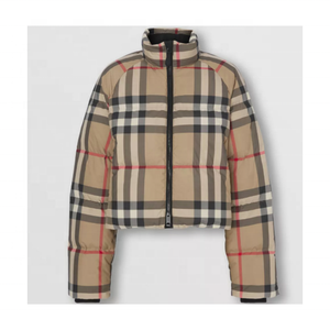 Veste matelassée pour femme - Tissu tissé uni respirant, imperméable et coupe-vent, finition personnalisée, logo disponible en gros - Product Image 3