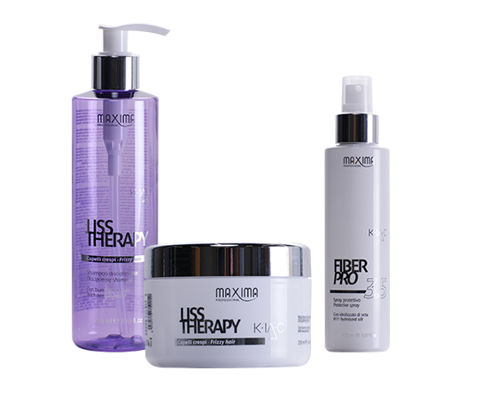 Hair Care Products with Keratin and Collage Anti-frizz Smoothing Treatment Hyaluronic Shampoo Conditioner and Protective Spray