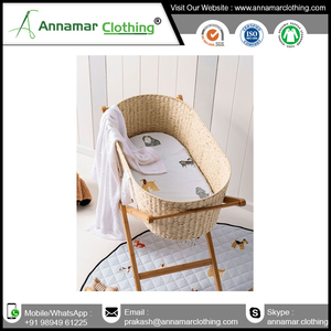 Premium Qualité Pur Coton Bio Couffin Feuille - Product Image 2