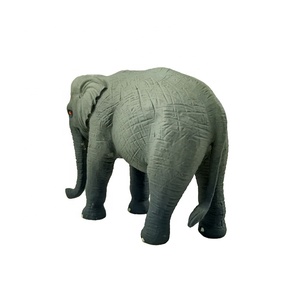 Figurines d'animaux sauvages solides personnalisées en PVC, jouets réalistes en plastique, animaux de la forêt, éléphant - Product Image 3