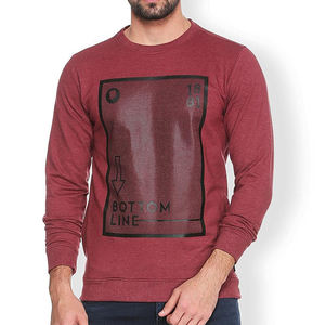 Hot Sale Customized Design Oversize Long Sleeve Cotton Crew Neck Sweat <b>Shirt</b> - Product Image 1