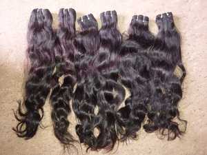 Indian Temple Single Drawn Virgin Remy Hair Extensions 8 Inches Straight <b>Body</b> <b>Wave</b> Shed-Resistant Soft Natural Color Human Hair - Product Image 4