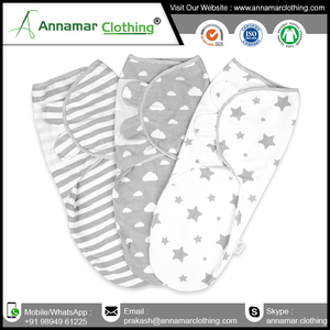 100% Cotton Muslin <b>Swaddle</b> Soft Feeling <b>Swaddle</b> <b>Blankets</b> Baby Wrap - Product Image 5