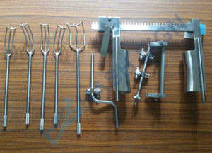 Juego de Instrumentos Quirúrgicos Completo Cooley Cosgrove para Retracción de la Válvula Mitral, Juego de Instrumentos Manuales de Acero Inoxidable - Product Image 3