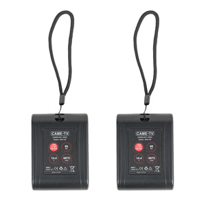 CAME-TV Mini 99 14.4V 99Wh Lightweight <strong>V</strong> <strong>Mount</strong> <strong>Battery</strong> for with 2 D-Tap &amp; 1 USB 5V Outlets for Camera - Product Image 6