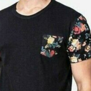 เสื้อยืดผู้ชายผ้าฝ้ายกระเป๋าคุณภาพสูงสไตล์แฟชั่นใหม่พลัสไซส์ระบายอากาศดีไซน์ว่างเปล่า - Product Image 2