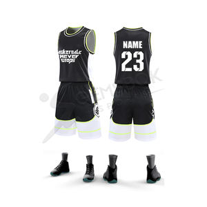 ชุดเครื่องแบบบาสเก็ตบอลของผู้ชาย,ชุดเครื่องแบบบาสเก็ตบอลที่หรูหราแห้งเร็วสวมใส่สบายพิมพ์ลายได้ตามต้องการ - Product Image 4