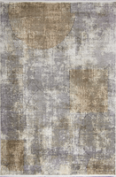 KREASYON Dalles de tapis en polyester turc antidérapantes, style persan moderne, couleur personnalisée, poils moyens, fabriquées à la machine, pour salon et prière