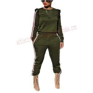 Velour ขายส่งกีฬาเลานจ์สวมใส่ออกแบบชุดวอร์ม - Product Image 4