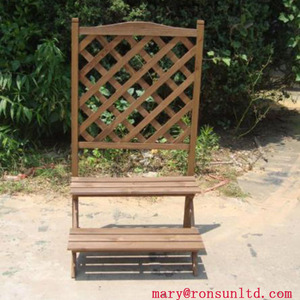Estante de maceta de madera de moda moderno <span class=keywords><strong>para</strong></span> plantas al aire libre <span class=keywords><strong>para</strong></span> uso en exteriores estante de escaleras de flores de belleza de alta calidad - Product Image 5