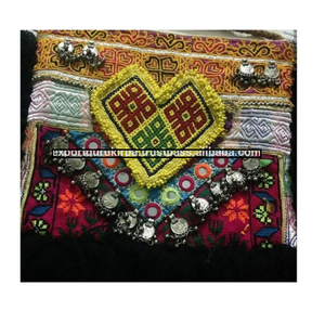 Bolso de Hombro Étnico Indio Vintage con Bordado de Borlas Banjara para Mujer, Venta al por Mayor - Product Image 1