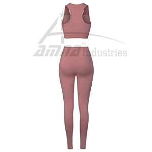 Ropa deportiva de LICRA y poliéster para mujer, conjunto de Yoga a precio asequible - Product Image 6