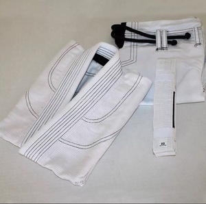 ¡Venta al por mayor logotipo personalizado bordado Jiu Jitsu brasileño uniforme Kimono BJJ Gi diseño personalizado disponible! - Product Image 1