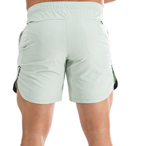 กางเกงขาสั้นลายนูนสำหรับผู้ชายสำหรับฤดูร้อนของ2023เสื้อผ้าแนวสตรีทลำลองลายสีพื้นพร้อมคุณสมบัติต่อต้านริ้วรอยเป็นมิตรกับสิ่งแวดล้อมโลโก้ตามสั่ง - Product Image 5