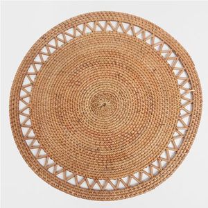IN VIETNAM RATTAN <b>TABLE</b> MAT RATTAN CHARGER PLATE for WEDDINGS and RESTAURANTS HIGH QUALITY 100% NATURAL - Product Image 2