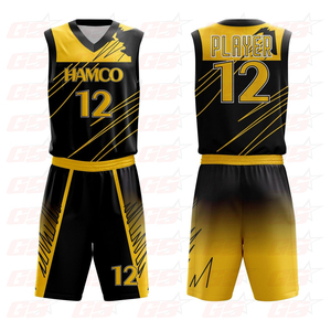 Uniforme de baloncesto juvenil para hombre, diseño personalizado de alta calidad, sublimado - Product Image 4