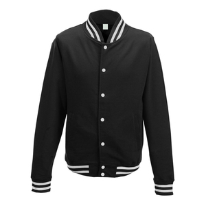 2022 nueva chaqueta de bombardero universitaria Unisex Diseño de equipo universitario de béisbol personalizado con función de botones para hombres ropa de invierno para hombres - Product Image 3