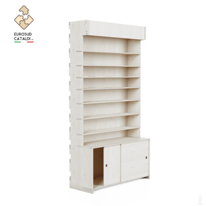 Espositore in legno di grande qualità EUROSUD CATALDI Made in Italy in multistrato di betulla per negozi e supermercati. - Product Image 4