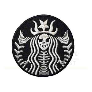 Patchs écussons brodés personnalisés, 50 pièces, à transférer sur vêtements et badges cousus - Product Image 1