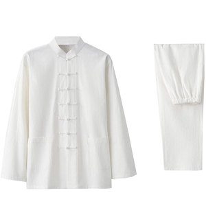 ชุดเครื่องแบบกังฟูกังฟู,เครื่องแบบปีกชุนแบบใหม่สำหรับผู้ชาย OEM - Product Image 2