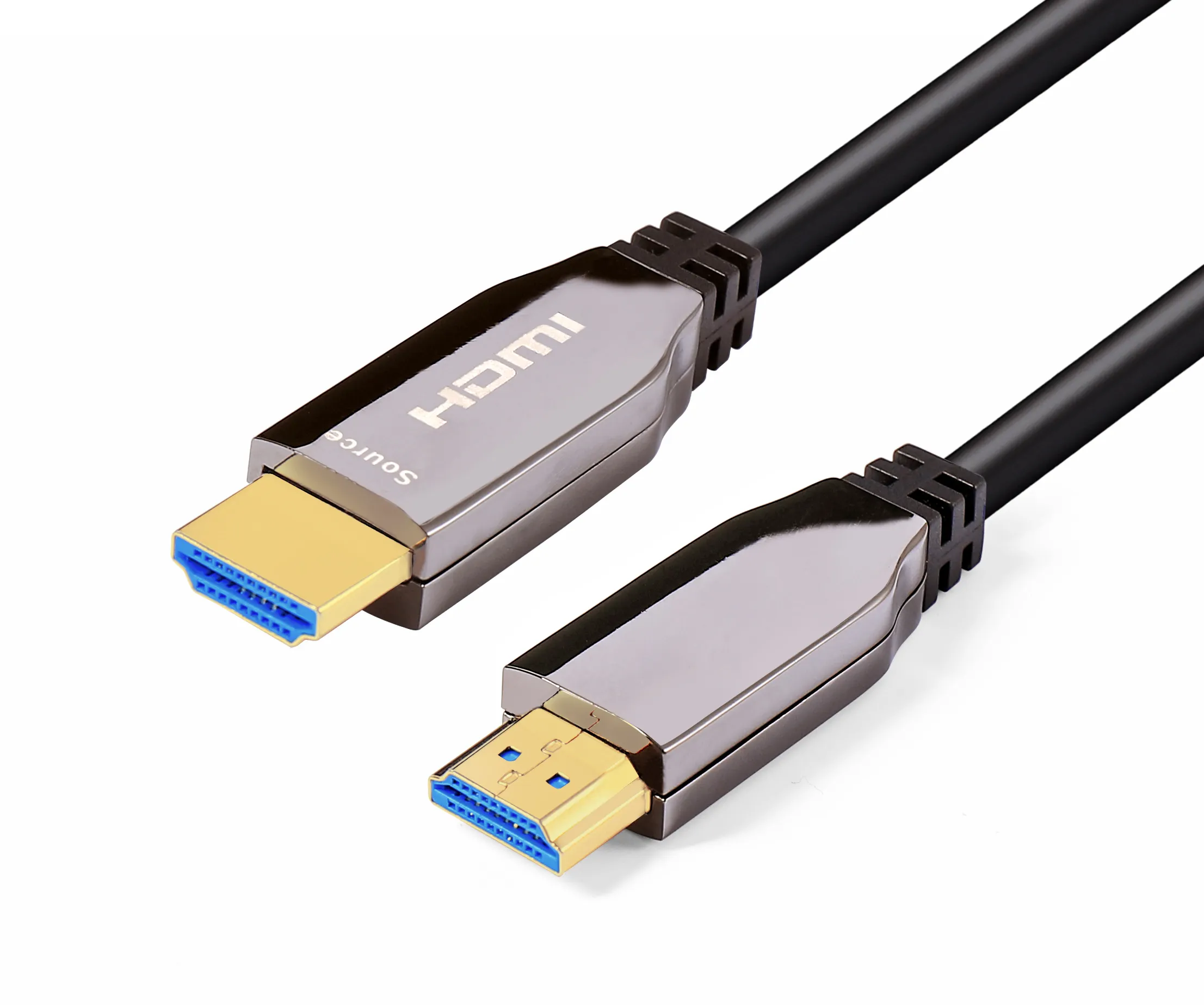 كابل الألياف البصرية, كابل الألياف البصرية HDMI 20M 50M 100M HDMI كابل الألياف 2.0V 4K/60Hz YUV444 لتلفزيون HD ثلاثية الأبعاد ديناميكي HDR