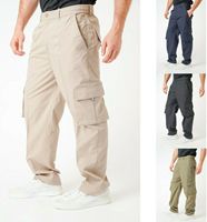 Pantalones Chinos Casuales Impermeables de Alta Calidad para Hombre, 100% Algodón, Personalizables, Pantalones de Negocios al por Mayor