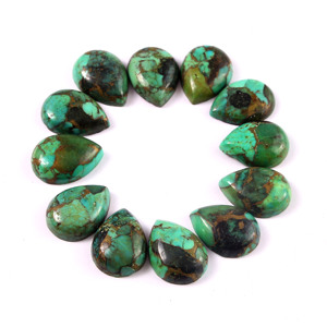Cabujones de turquesa tibetana Natural, piedras preciosas de forma mixta, tamaño libre, fabricación de joyas, precio al por mayor - Product Image 6