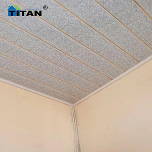 60x60cm Plastik ASMA tavan PVC tấm Trần V rãnh trong Trung Quốc Trắng - Product Image 1