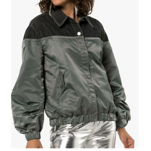 <b>Men's</b>/Women's Fashion <b>Casual</b> Windbreaker Bomber <b>Jacket</b> for Winter Season Waterproof Breathable Zipper Closure Plus Size Option - Product Image 4