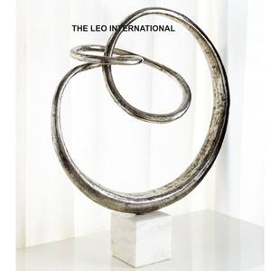 Home <b>Decor</b> Metal Figure Sculpture Ornaments House Decoration Interior Home <b>Accessories</b> <b>Office</b> Room Crafts Gifts - Product Image 2