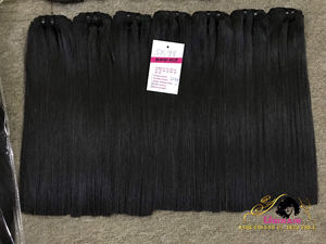 ที่ถูกที่สุดราคา Remy Weft กัมพูชาต่อผมตรงมนุษย์ผมง่ายต่อการสไตล์ - Product Image 3