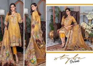 ชุดปักลายสำหรับสนามหญ้า/เสื้อผ้าปากีสถานจากอินเดียและปากีสถาน - Product Image 2