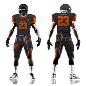 Uniformes sublimés de meilleure qualité en maille de maillot de football américain pour les jeunes, grande taille avec design et logo personnalisés - Product Image 1