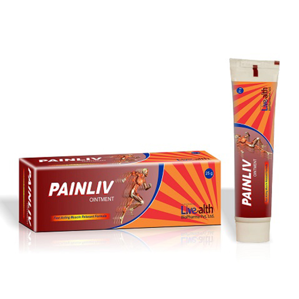 Hot Sale Painliv Herbal Ointment for Pain Relief Natural Herbs Health Care Product by LIVEALTH BIOPHARMA 24 Months Shelf Life