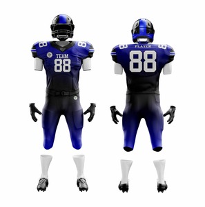 Chemise de ligue de rugby personnalisée de haute qualité pour hommes, uniforme de football américain respirant avec maillot sublimé en coton - Product Image 5