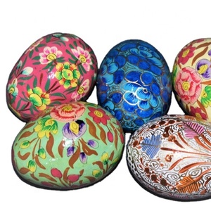 Huevos de Pascua artificiales pintados a mano, decoración de Pascuas, fabricantes de la India - Product Image 6